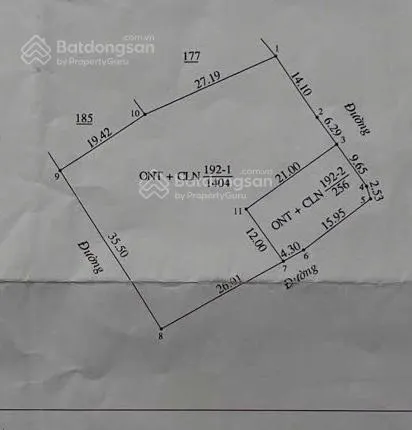 Bán đất 256m2, 3,2 tỷ tại xóm 5, nghi phương, huyện nghi lộc,đẹp, gần khu công nghiệp ( chính chủ)