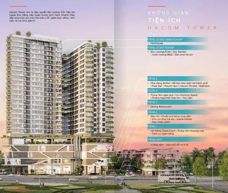 Hacom tower tổ hợp căn hộ cao cấp pháp lý lâu dài trung tâm tp. phan rang ninh thuận