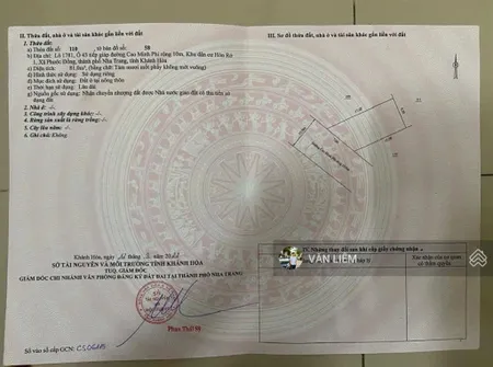 Bán đất hòn rớ 1 mặt tiền đường cao minh phi khu dân cư hiện hữu, vị trí đẹp