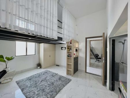 Cho thuê CC mini full nội thất không giới hạn người và xe đi bộ qua đại học Văn Lang