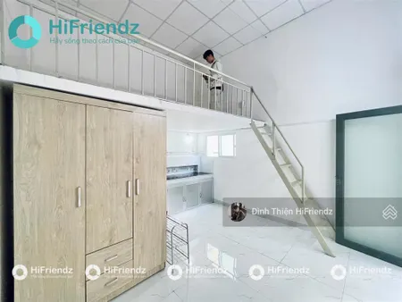 Cho thuê phòng trọ có gác cao 1m8 không giới hạn người gần ueh / bách khoa ngay trần văn quang