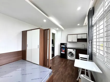 Căn Hộ Tách Bếp View Sông Trường Sa, Mặt Tiền đường - 100% Như ảnh, Gần Cầu Công Lý, Lh Tư Vấn