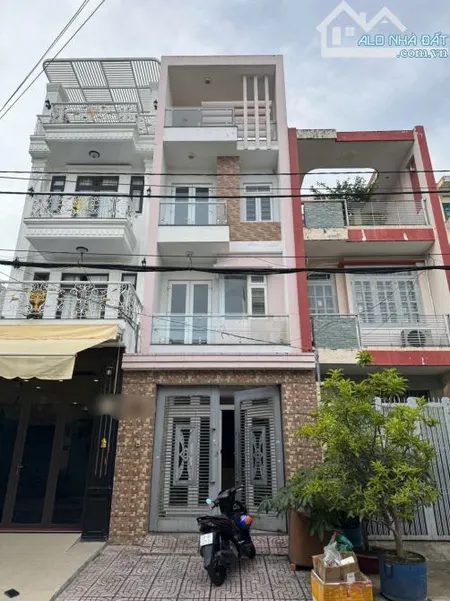 CHO THUÊ NHÀ NGUYÊN CĂN MẶT TIỀN ĐƯỜNG TÊN LỬA 4,5X20M 3L NHÀ MỚI ĐẸP