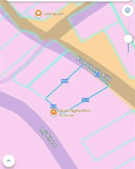 Bán lô đất mỹ khê 8, 87m2 gần biển, sát võ văn kiệt giá tốt 14,x tỷ