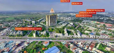 Căn hộ smarthome ngay tuyến metro số 1 thanh toán 360triệu nhận nhà hỗ trợ lãi 30 tháng gốc 5 năm
