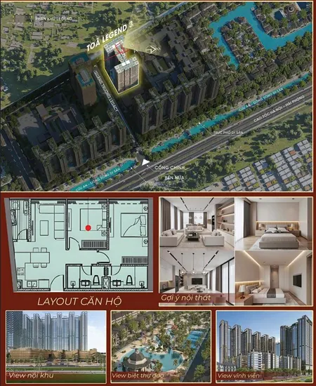 Duy nhất căn 2pn + 2wc diện tích 72,4m2 tầng 18, giá 3,8 tỷ tại sunshine legen city kí hdmb cdt