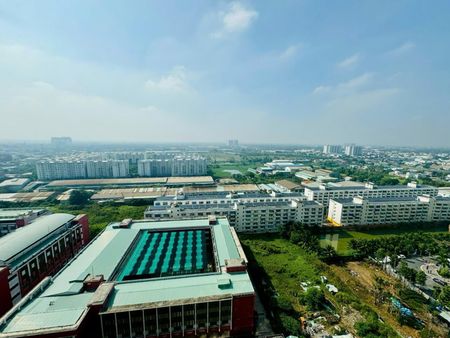 Cho thuê căn hộ Akari giai đoạn 2, căn góc 2 view, nhà mới, miễn phí quản lí, tầng cao, hướng mát.
