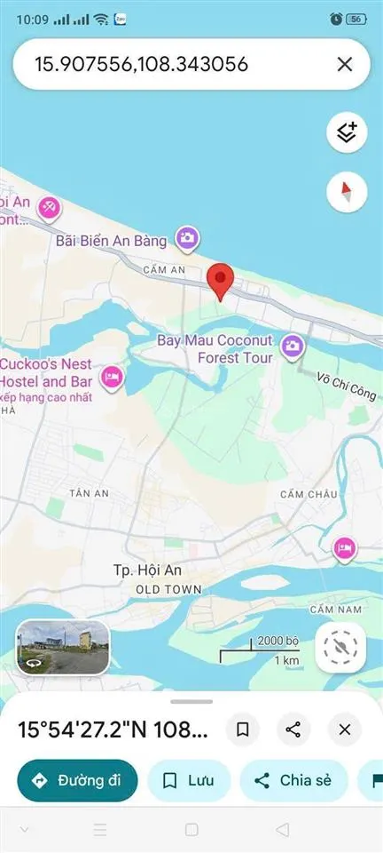 Bán đất 2 mặt tiền gần biển an bàng hội an đà nẵng