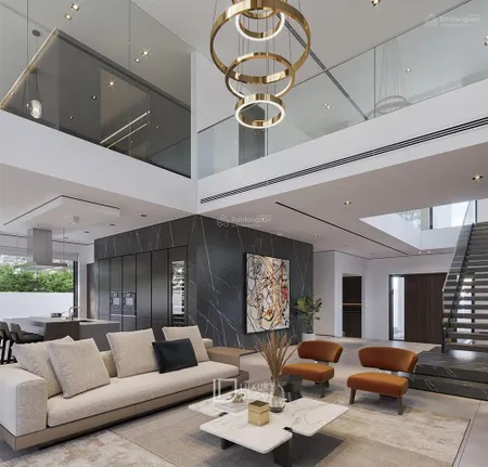 Bán gấp biệt thự vip 4 phía kênh hồ bao quanh 353m2 view sân golf 16,3 tỷ full nội thất,sẵn sổ đỏ