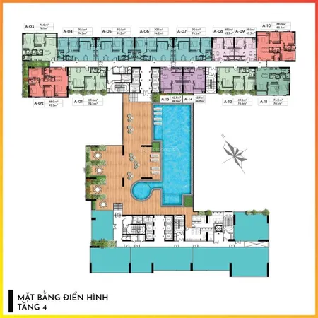 5 suất nội bộ căn hộ a&t sky garden, giá chỉ 1,379 tỷ chiết khấu 10%, qlsp 0904 508 ***, 1pn, 1wc