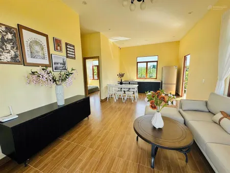 Bán nhà bảo lộc nhà mới xây full nội thất có sân vườn 313m2 ngang 16m nở hậu 23m view thoáng mát