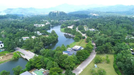 Căn góc siêu hiếm, view mặt hồ, sổ lâu dài, tổng sừ dụng hơn 500m2, 4 ngủ flamingo đại lải resort