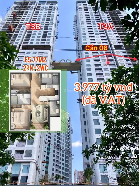2pn 65.77m2 tại green skyline nhận bg nhà 102026 chỉ với 2.8 tỷ (70%)!
