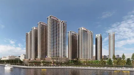 Capital square view sông hàn thành phố trong thành phố.