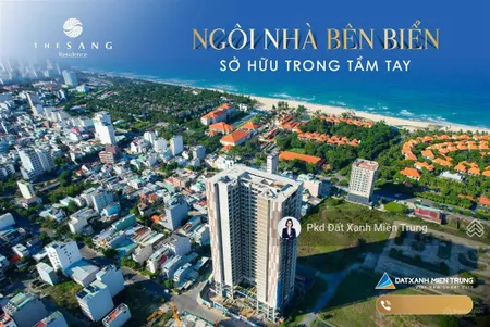 Cần bán căn hộ view biển mỹ khê 2 phòng ngủ tầng 18 chung cư cao cấp the sang giá tốt nhất