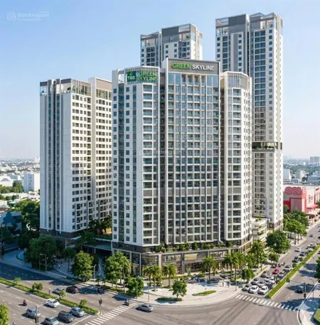 Bán căn hộ cc green skyline, 70m2, 68tr/m2 tại quốc lộ 1k cạnh siêu thị go dĩ an