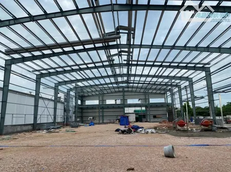 Cho thuê kho xưởng dựng mới tại KCN Quang Minh, Huyện Mê Linh, DT.1920m kho pccc tiêu chẩn