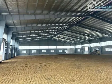 Cho thuê kho xưởng Cụm CN Kim Động, Hưng Yên. DT. khuôn viên 150.000m2 - DT. kho 4500m2