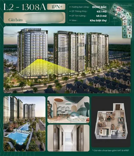 Chính chủ cắt lỗ căn 1pn + cần tiền gấp ngay 0996 934 ***