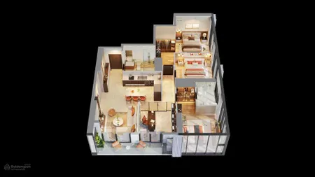 Bán căn góc 3pn đẹp nhất sun feliza cầu giấy, hướng đông nam, tầng trung đẹp, 102m2 20.6 tỷ