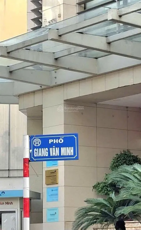 Bán nhà mặt phố giang văn minh 295m2, 9 tầng giá 345 tỷ. ba đình
