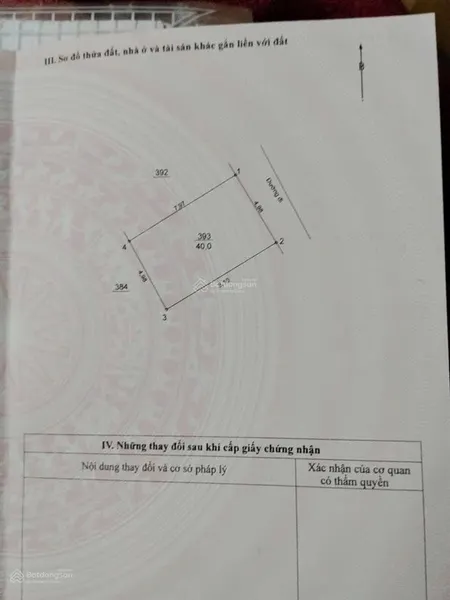 Mảnh đất đẹp còn xót lại tại xóm tân lập vĩnh ninh đất vuông vắn
