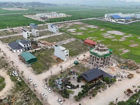 Đất lô góc trục đường chính kinh doanh bãi vạc, đại nghĩa 147m2 mt 9.2m