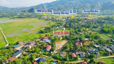 Bán đất chính chủ 115m ,tại xã cự đồng ,phú thọ