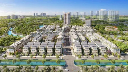 Hàng hiếm view sông! bán nhanh lô shophouse vaquarius văn giang. dt 115m2. mt 6m. xây 5t + tum