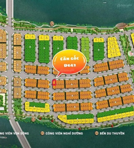 Căn góc 3 tầng d642 mặt tiền đường d6 rộng 20m trung tâm đảo ngọc charmora city sun nha trang