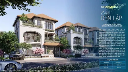 Giỏ hàng thấp tầng charmora city nha trang sở hữu nhà phố & biệt thự ven sông đẳng cấp