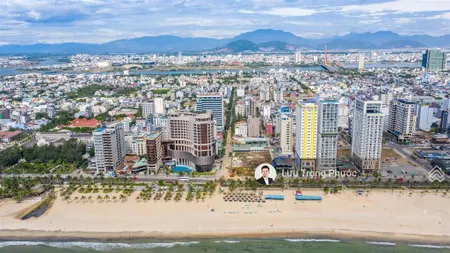 Bán đất đỉnh cao 3 mặt tiền hồ nghinh trần bạch đằng, 1.792,5m2 ngang 43m, vị trí biển mỹ khê