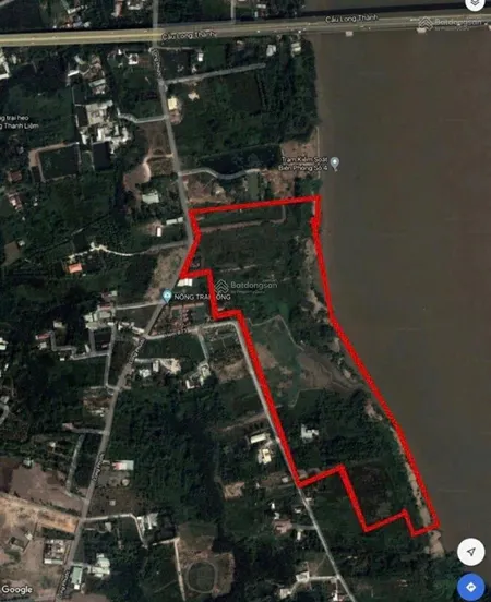 Quỹ đất ptda mt nhựa view sông 1km, p. long phước, q9 hcm (gần cầu long thành)
