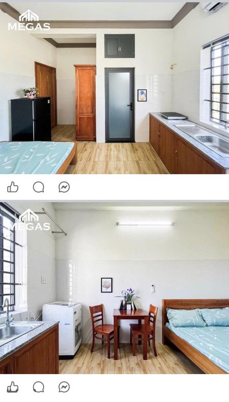 Phòng trọ full nội thất, giá rẻ 3tr5