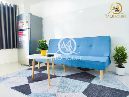 / phòng cho thuê tại quận 6 có nội thất cơ bản trống sẵn rộng 35m2 có gác - cửa sổ thoáng