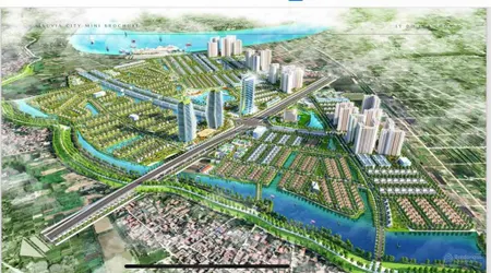 Xuất ngoại giao alluvia city , 200m2300m2 khoáng nóng tự nhiên, phụng công, văn giang, hưng yên