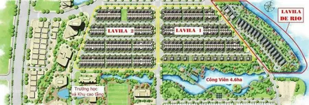 Nhà phố lavila kiến á phước kiển, nhà bè 5.5x17.6m, bàn giao thô, giá 12.4 tỷ tl