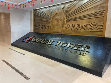 Bql cho thuê vp tại capital tower 109 trần hưng đạo, dt linh hoạt 60m² 80m² 100m² 500m² 1000m²