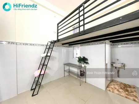 Cho thuê phòng trọ có gác thang máy bảo vệ hệ thống pccc đường trường chinh gần đh văn hiến