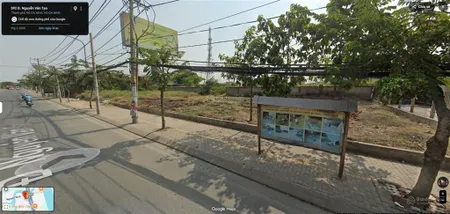 Cho thuê 5000m2 đất sát ranh bưu điện long thới, có 1000m2 thổ cư, 69x76m, mặt tiền nguyễn văn tạo