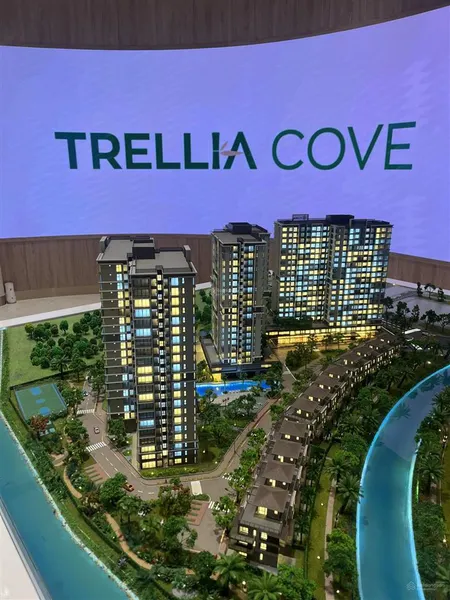 Giảm mạnh 991 triệu 97m2 giá 7.03 tỷ căn hộ 3pn2wc trellia cove