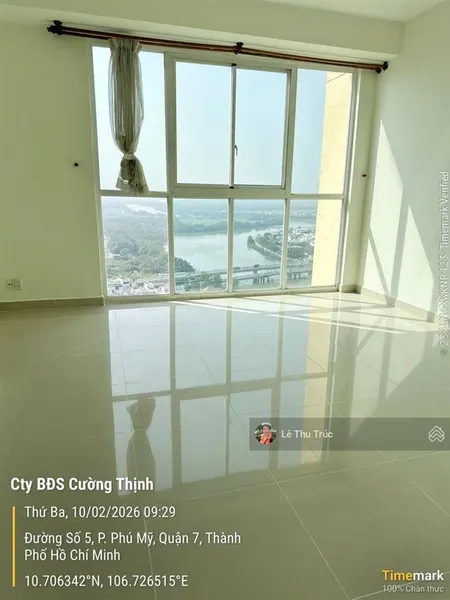 Bán căn hộ belleza. dt 100m2, 3pn, 2wc, ở ngay, căn góc, view sông, hướng n. giá 5.050 tỷ