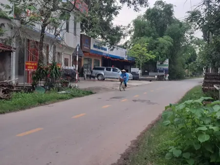 Bán đất ngọc vân, tân yên, bắc giang. 196m2 mặt tiền 7m. giá 1,7 tỷ