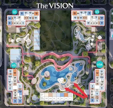 1pn + view bể bơi nội khu cụm vision mel, giá siêu tốt chỉ nhỉnh 3 tỷ sở hữu ngay ch
