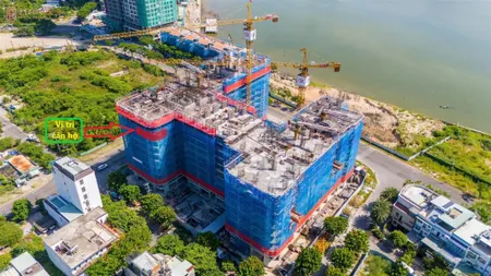 Cực hiếm cần bán căn góc 2pn 77,6m2, tầng 09 peninsula da nang, view biển mỹ khê gốc cđt