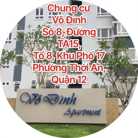 E cư dân cần bán căn võ đình q12 2 pn 2 wc sổ sẵn chỉ 2030 chuẩn bị sơn mới