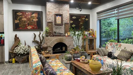 A217 bán nhà vườn 450m cạnh xanh villas nhà sẵn ở ngay tiện xe bus +ga tàu điện gần đhqg ngoài qh