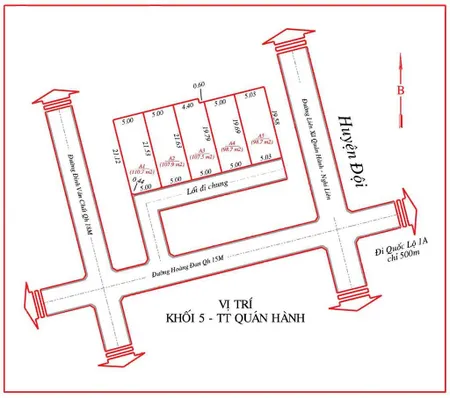 Bán đất quán hành nghi lộc nghe an
