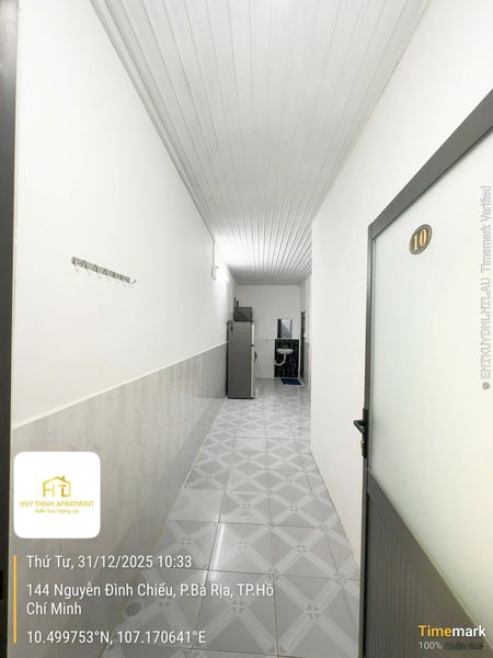 Chính chủ cho thuê phòng trọ 2 phòng ngủ riêng - 2 WC - full nội thất - trung tâm TP Bà Rịa