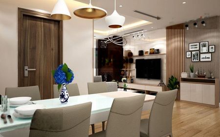 Cho thuê CHCC Vinhomes West Point 72m2 2PN 2WC đầy đủ nội thất giá 19tr/tháng - LH 0969896354